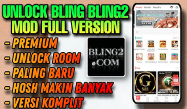 Bling2 Live Apk Mod Download Terbaru 2023 Unlock All Room