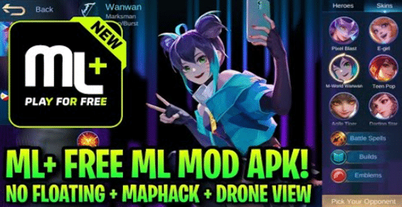 ML Mod Apk Diamond dan Unlock Skin Download Terbaru 2023